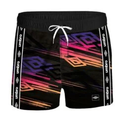 UMBRO Boardshort Homme Avec Ceinture Tout élastiquée