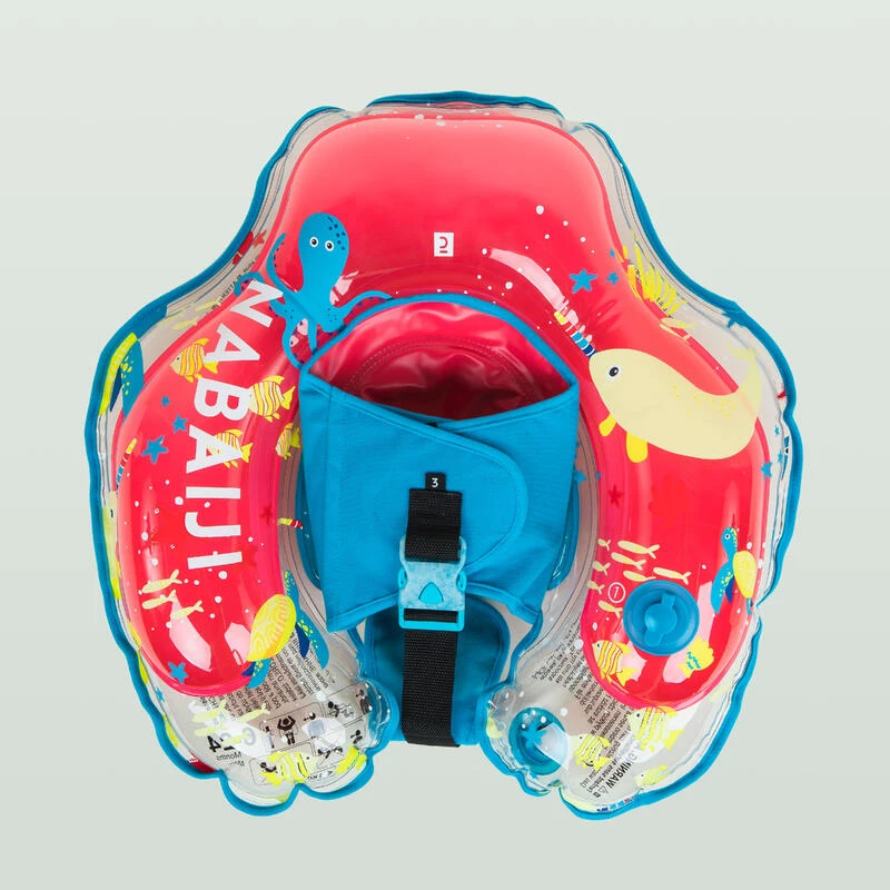 Bouée Piscine Gonflable Avec Hamac Intégré Et Sous - Bébé De 6 à 24 Mois - Rouge 4 Bouée Piscine Gonflable Avec Hamac Intégré Et Sous - Bébé De 6 à 24 Mois - Rouge – Image 2