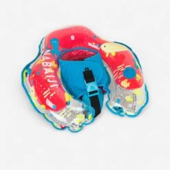 Bouée Piscine Gonflable Avec Hamac Intégré Et Sous - Bébé De 6 à 24 Mois - Rouge