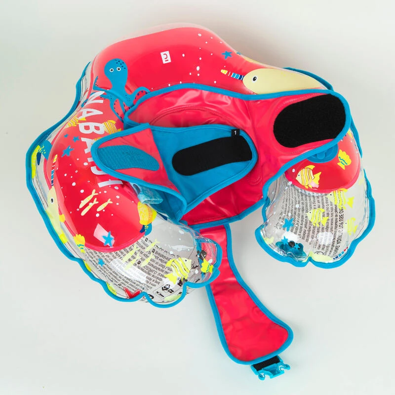 Bouée Piscine Gonflable Avec Hamac Intégré Et Sous - Bébé De 6 à 24 Mois - Rouge 7 Bouée Piscine Gonflable Avec Hamac Intégré Et Sous - Bébé De 6 à 24 Mois - Rouge – Image 5