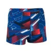 Boxer De Bain Natation Garçon - Fitib - Bleu Outremer / Rouge Fluo / Blanc -Default Template 5 boxer de bain natation garcon fitib bleu outremer rouge fluo blanc