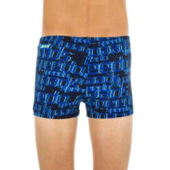 BOXER DE BAIN NATATION GARÇON SPEEDO IMPRIME BLEU -Default Template 5 boxer de bain natation garcon speedo imprime bleu 3