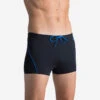 Boxer De Bain Natation Homme - Boxer 100 Plus - Noir Bleu -Default Template 5 boxer de bain natation homme boxer 100 plus noir bleu