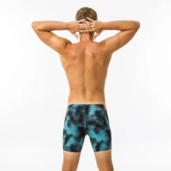 Boxer De Bain Natation Homme - Long - Turquoise / Noir / Orange 11 Boxer De Bain Natation Homme - Long - Turquoise / Noir / Orange -Default Template 5 boxer de bain natation homme long turquoise noir orange 4