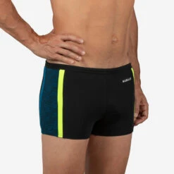 Boxer De Bain Natation Homme - Yoko - Noir/ Jaune / Bleu -Default Template 5 boxer de bain natation homme yoko noir jaune bleu 3