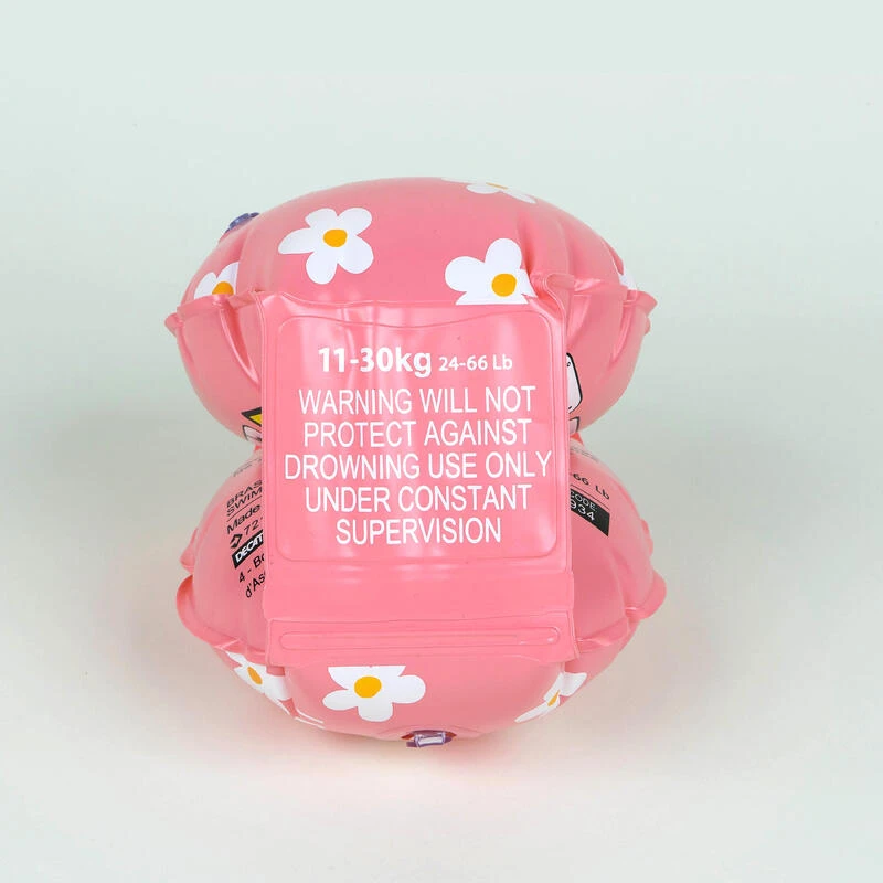 Brassards De Piscine Enfants Rose Imprimé "FLEURS " 11-30 Kg 6 Brassards De Piscine Enfants Rose Imprimé "FLEURS " 11-30 Kg – Image 4
