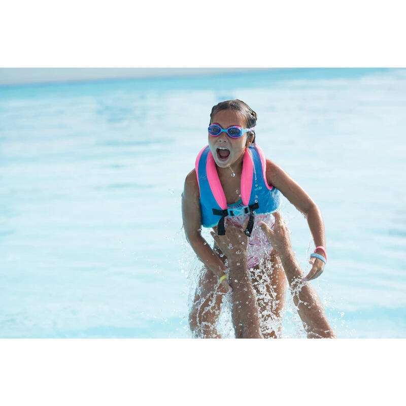 Gilet De Natation SWIMVEST+ Bleu-rose - 25-35 Kg 4 Gilet De Natation SWIMVEST+ Bleu-rose - 25-35 Kg – Image 2
