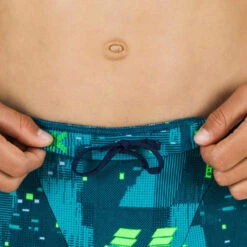 Jammer De Natation Garçon - Fitib - Bleu Pétrole / Vert Fluo -Default Template 5 jammer de natation garcon fitib bleu petrole vert fluo 4