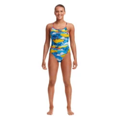 Maillot De Bain 1 Pièce Femme Funkita Eco Diamond Back