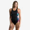 Maillot De Bain 1 Pièce Femme Natation Vega Light Fern Noir -Default Template 5 maillot de bain 1 piece femme natation vega light fern noir