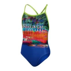 Maillot De Bain 1 Pièce Fille Speedo Eco+ Fast Lane Placem