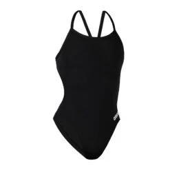 Maillot De Bain 1 Pièce Natation Femme ARENA NEW SOLID Noir -Default Template 5 maillot de bain 1 piece natation femme arena new solid noir 3