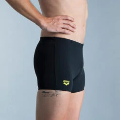 Maillot De Bain Boxer ARENA Noir Jaune -Default Template 5 maillot de bain boxer arena noir jaune 2