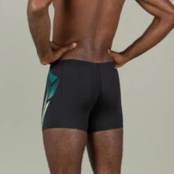 Maillot De Bain Boxer Homme SPEEDO TRICK Noir Vert -Default Template 5 maillot de bain boxer homme speedo trick noir vert 2