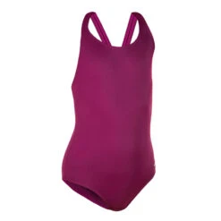 Maillot De Bain De Natation 1 Pièce Fille Basic Violet -Default Template 5 maillot de bain de natation 1 piece fille basic violet 3