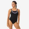 Maillot De Bain De Natation Femme 1 Pièce Taïs Ethn Noir -Default Template 5 maillot de bain de natation femme 1 piece tais ethn noir