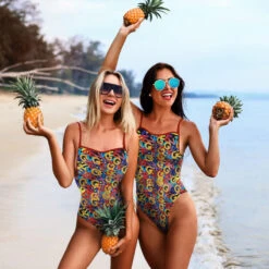 Maillot De Bain Femme Natation Une Pièce Endurance Letter Multicolore -Default Template 5 maillot de bain femme natation une piece endurance letter multicolore 3