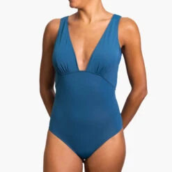 Maillot De Bain Menstruel 1 Pièce Flux Léger Natation Femme Swim