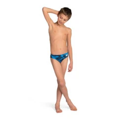Maillot De Bain Slip Enfant ARENA CAMO Bleu -Default Template 5 maillot de bain slip enfant arena camo bleu 1