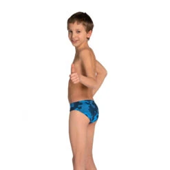 Maillot De Bain Slip Enfant ARENA CAMO Bleu -Default Template 5 maillot de bain slip enfant arena camo bleu 2