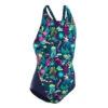Maillot De Bain Une Pièce De Natation Fille Kamiye Print Alg Bleu / Rose -Default Template 5 maillot de bain une piece de natation fille kamiye print alg bleu rose 4