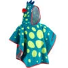 Poncho Bébé Avec Capuche Bleu Vert Imprimé DRAGON -Default Template 5 poncho bebe avec capuche bleu vert imprime dragon