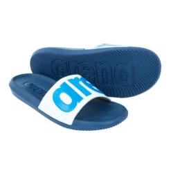 SANDALES DE PISCINE HOMME ARENA URBAN NAVY BLUE WHITE