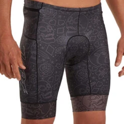 ZOOT Hommes LTD Triathlon 9 Inch Pantalon - Black Roar -